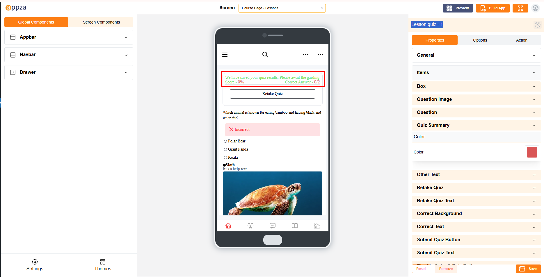 Auto complete course Title